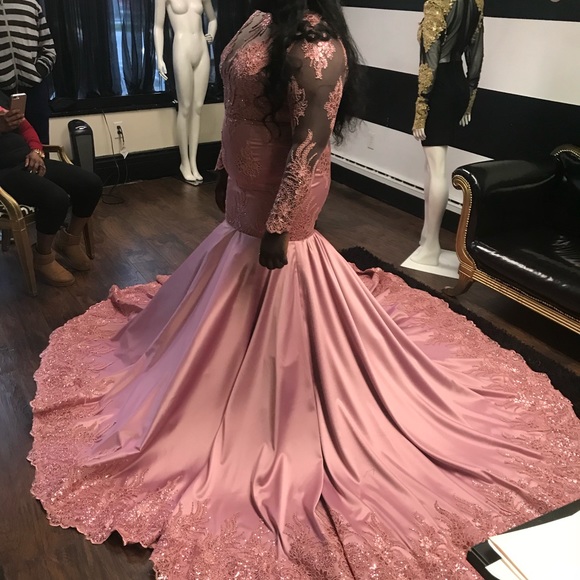 Beautiful Custom Made Prom Dress - Picture 2 of 4